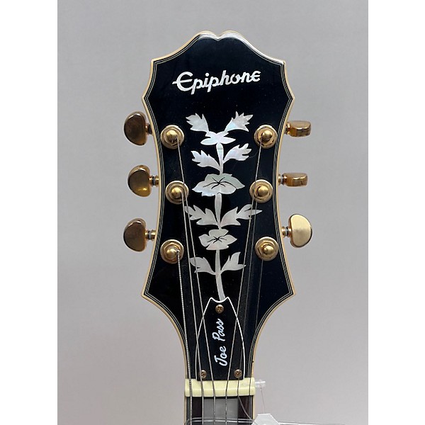 Used Epiphone Used Epiphone Emperor II Joe Pass Signature Natural Hollow Body Electric Guitar