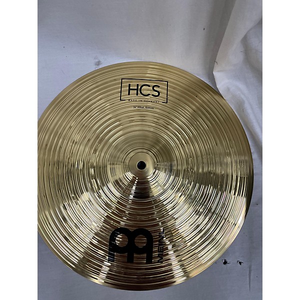 Used MEINL Used MEINL 14in HCS Hi Hat Pair Cymbal