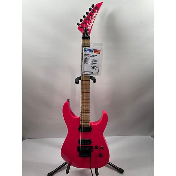 Used Jackson Used Jackson SL2M Pink Solid Body Electric Guitar