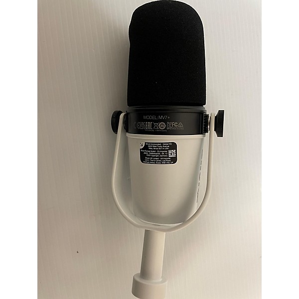 Used Shure MV7+ USB Microphone