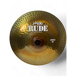 Used Paiste Used Paiste Rude Classic China Cymbal