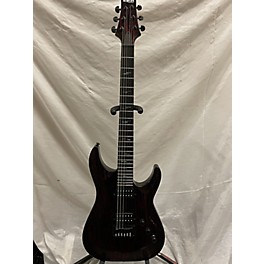 Used Schecter Guitar Research Used 2021 Schecter Guitar Research C1 SILVER MOUNTAIN BLOOD MOON Solid Body Electric Guitar