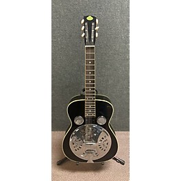 Used Regal Used Regal SQUARE NECK Black Resonator Guitar