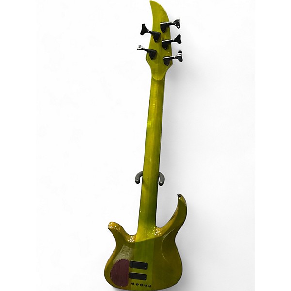 Used Kiesel Brian Bromberg Custom Poison Green Electric Bass Guitar