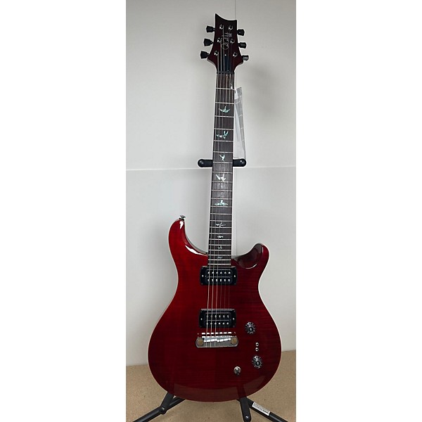 Used PRS Used PRS Paul SE Fire Red Solid Body Electric Guitar