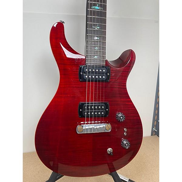 Used PRS Used PRS Paul SE Fire Red Solid Body Electric Guitar