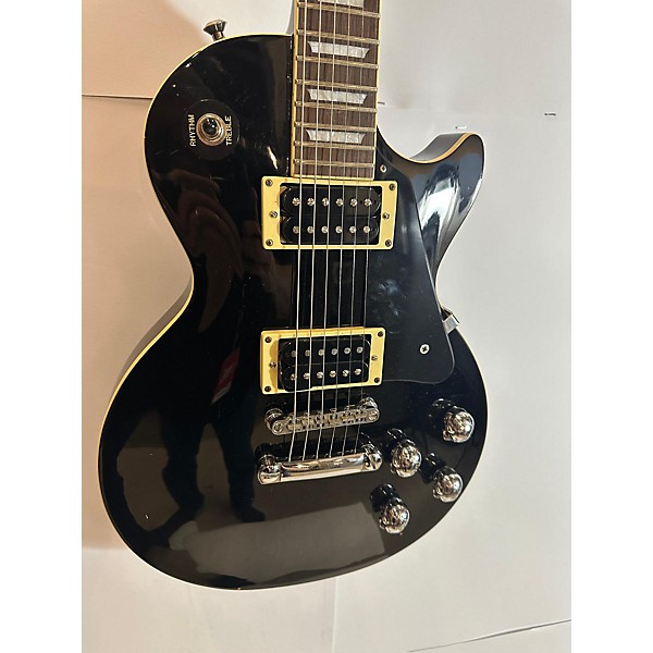 Used Epiphone Used Epiphone Les Paul Standard Black Solid Body Electric Guitar