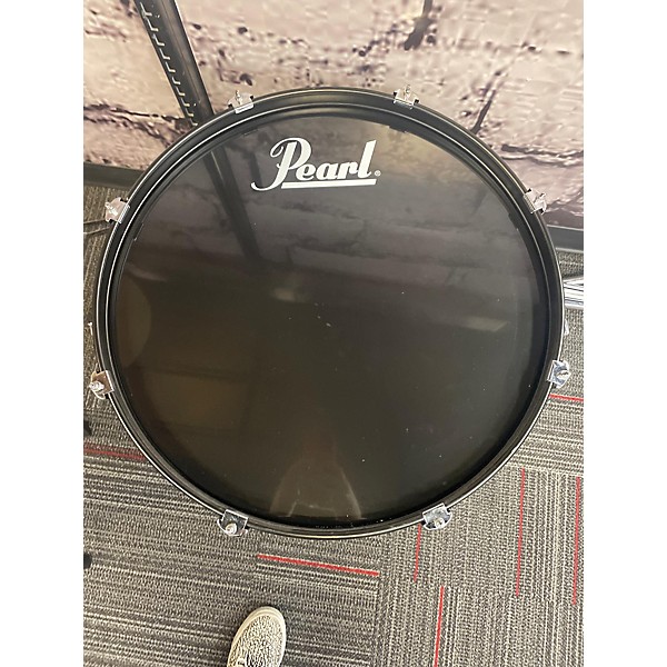 Used Used Pearl 5 piece Roadshow Grey Drum Kit