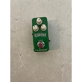 Used TC Electronic Corona Mini Chorus Effect Pedal