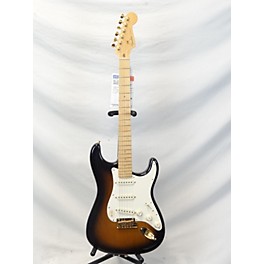 Used Fender Used Fender Deluxe Stratocaster 50th Anniversary 2 Tone Sunburst Solid Body Electric Guitar