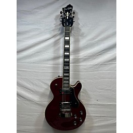 Used Hagstrom Used Hagstrom Standard Swede Wine Red Solid Body Electric Guitar