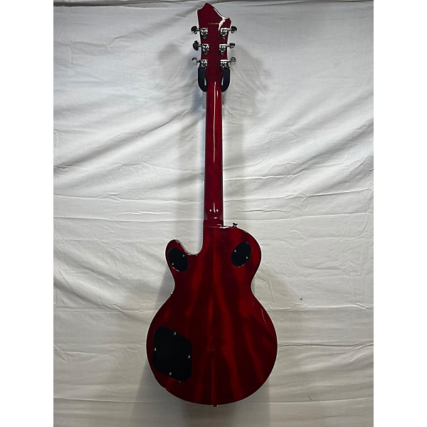 Used Hagstrom Used Hagstrom Standard Swede Wine Red Solid Body Electric Guitar