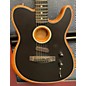 Used Fender Used Fender American Acoustasonic Telecaster Black Acoustic Electric Guitar