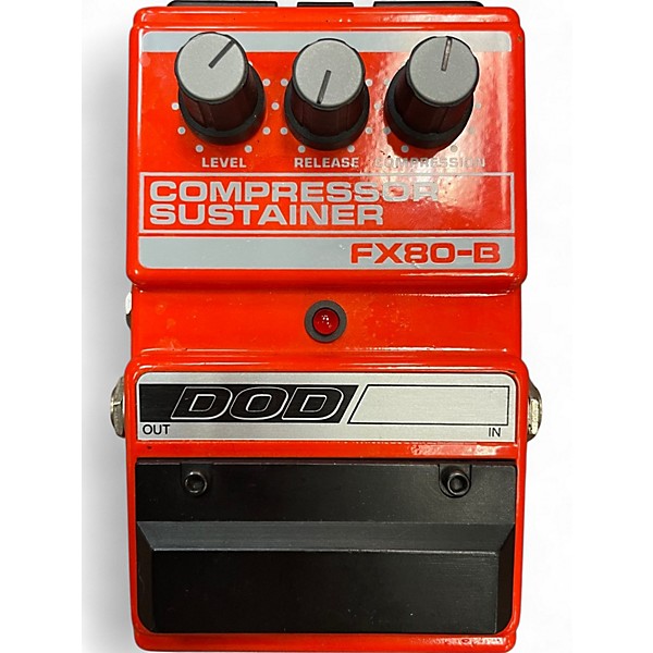ギター DOD FX80B COMPRESSOR/SUSTAINER  USA Used DOD FX80B Compressor Sustainer Effect Pedal | Guitar Center