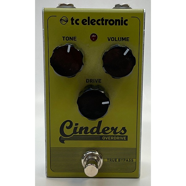 Used TC Electronic Cinders Overdrive Effect Pedal