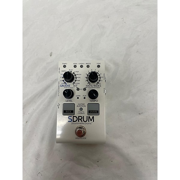 Used DigiTech SDRUM Auto-Drummer Pedal