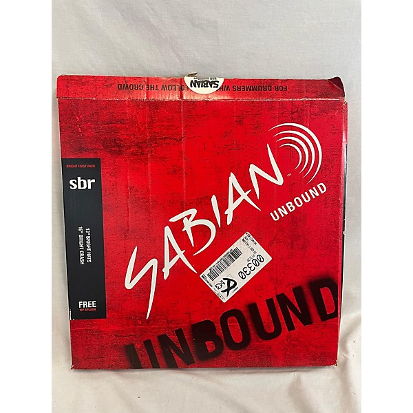 Used SABIAN Multiple SBR BRIGHT FIRST PACK Cymbal 140 Guitar Center