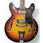 Vintage 1970s Univox Coily 12 Sunburst Hollow Body Electric Guitar