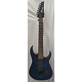 Used Ibanez Used Ibanez RG7421 RG Series Blue Solid Body Electric Guitar