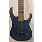 Used Ibanez Used Ibanez RG7421 RG Series Blue Solid Body Electric Guitar