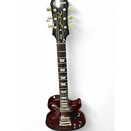 Used Epiphone Used Epiphone Les Paul Studio Wine Red Solid Body Electric Guitar