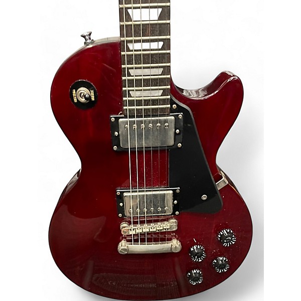 Used Epiphone Used Epiphone Les Paul Studio Wine Red Solid Body Electric Guitar