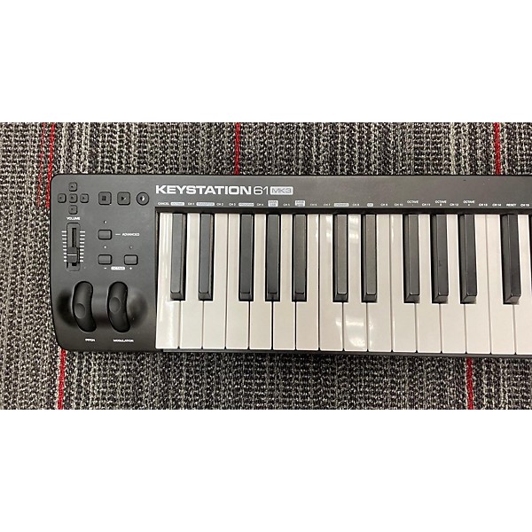 Used M-Audio KEYSTATION 61 MKIII MIDI Controller