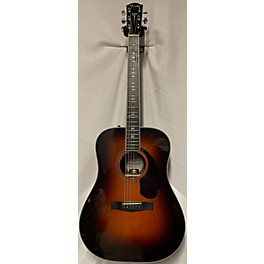 Used Fender PM-1 Deluxe 2 Color Sunburst Acoustic Guitar