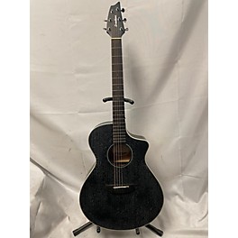 Used Breedlove Used 2019 Breedlove Discovery Concert Cutaway Black Acoustic Electric Guitar