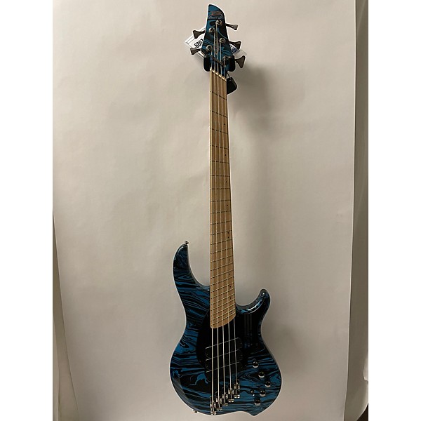 Used Dingwall Used 2019 Dingwall Adam Nolly Getgood Ng3 Laguna Seca Blue Swirl Electric Bass Guitar