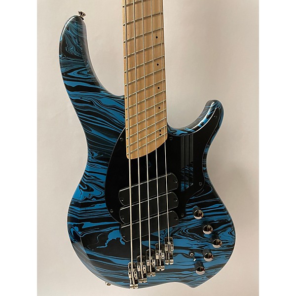 Used Dingwall Used 2019 Dingwall Adam Nolly Getgood Ng3 Laguna Seca Blue Swirl Electric Bass Guitar