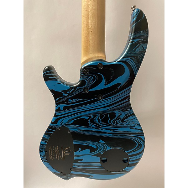 Used Dingwall Used 2019 Dingwall Adam Nolly Getgood Ng3 Laguna Seca Blue Swirl Electric Bass Guitar