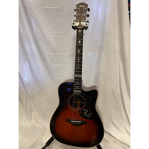 Used Yamaha Used Yamaha A3R 2 Color Sunburst Acoustic Electric Guitar