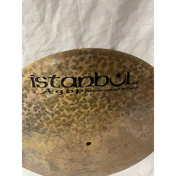 Used Istanbul Agop 18in Flat Ride Cymbal