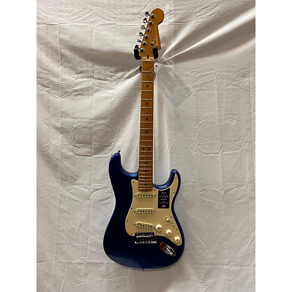 Used Fender Used Fender American Ultra Stratocaster COBRA BLUE Solid Body Electric Guitar