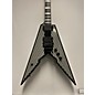 Used Used Wylde Audio Viking V Black With Silver Pinstripes Solid Body Electric Guitar