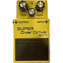 Used BOSS Used BOSS SD1 Super Overdrive Effect Pedal