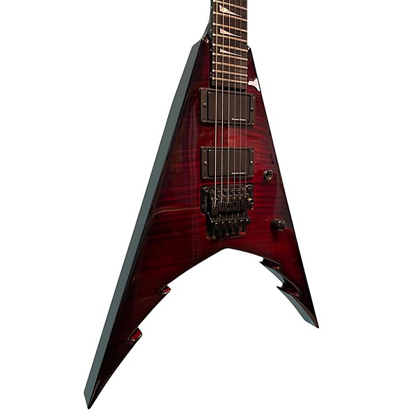 Used Jackson Used Jackson Usa Custom KV6 Corey Beaulieu Signature Transparent Red Solid Body Electric Guitar