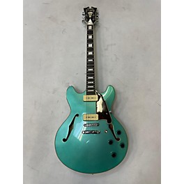 Used D'Angelico Used D'Angelico Premier Series DC Ocean Turquoise Hollow Body Electric Guitar