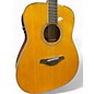 Used Yamaha Used Yamaha FG-TA Natural Acoustic Electric Guitar