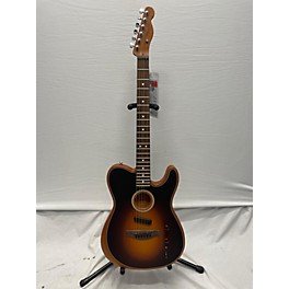 Used Fender Used Fender Acoustasonic Player Telecaster Shadow Burst Acoustic Electric Guitar