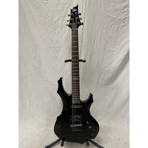 Used Used ESP LTD F10 Black Solid Body Electric Guitar