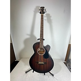 Used Mitchell Used Mitchell T239B-CE Edge Burst Acoustic Bass Guitar