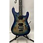 Used EVH Used EVH 5150 Series Deluxe POPLAR BURL AQUA BURST Solid Body Electric Guitar thumbnail