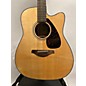 Used Yamaha Used Yamaha FGX800C Natural Acoustic Electric Guitar