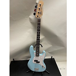 Used Fender Used 2008 Fender Mark Hoppus Signature Bass Blue Electric Bass Guitar