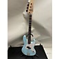 Used Fender Used 2008 Fender Mark Hoppus Signature Bass Blue Electric Bass Guitar thumbnail