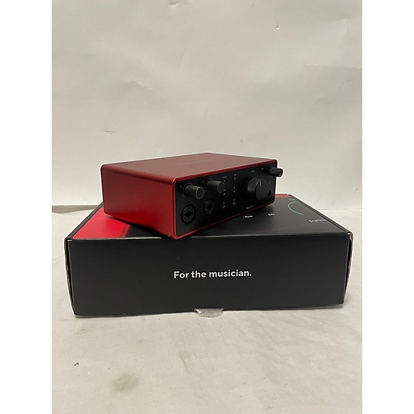 Used Focusrite Scarlett 4i4 Gen 4 Audio Interface