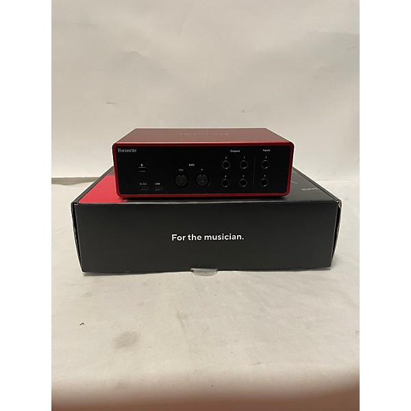 Used Focusrite Scarlett 4i4 Gen 4 Audio Interface