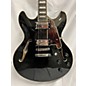 Used D'Angelico Used D'Angelico Premier Series DC Black Hollow Body Electric Guitar